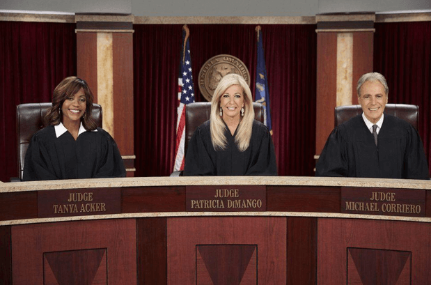 Patricia along with other judges on Hot Bench